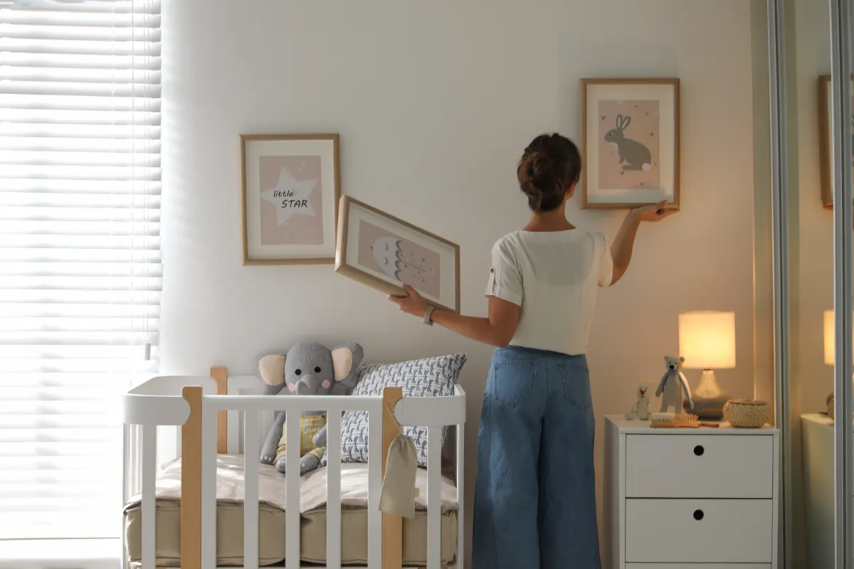 Comment choisir le bon tableau ou poster pour la chambre de bébé.