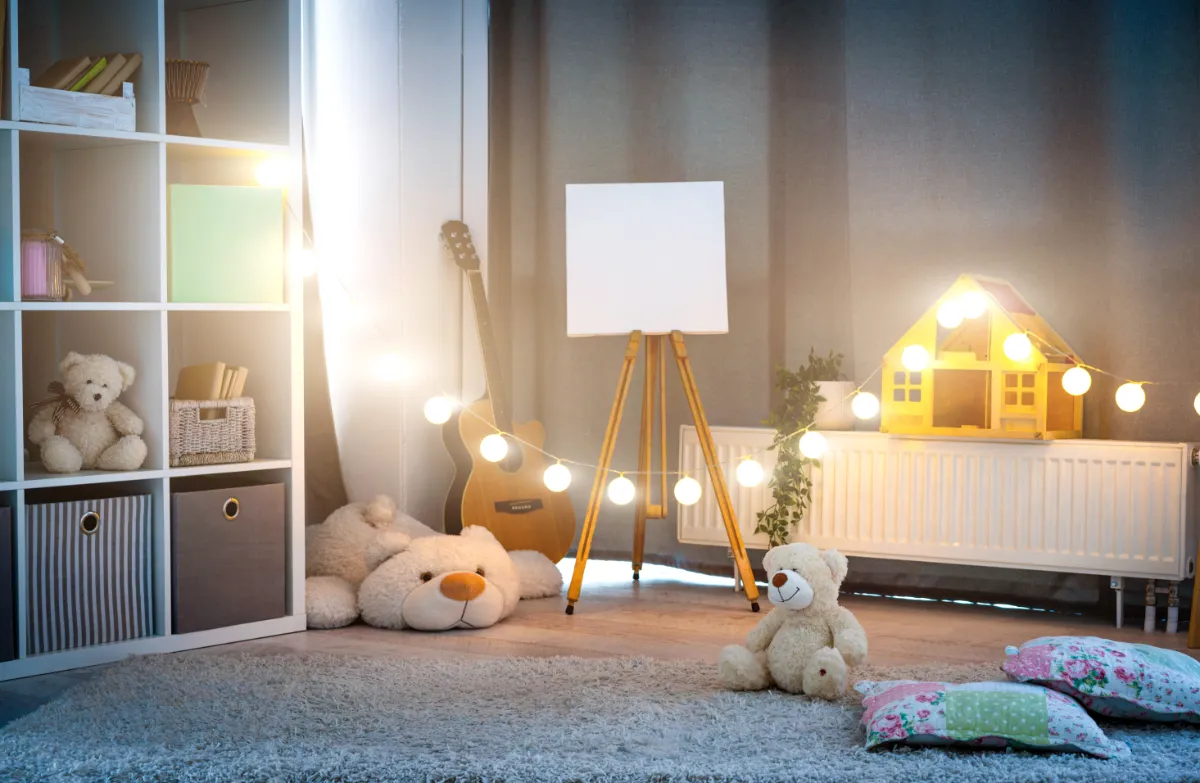 L'importance d'un bon éclairage dans la chambre des enfants.